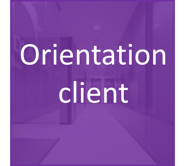 Orientation client